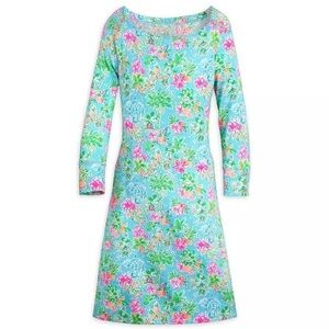 LILLY PULITZER x Disney Sophie Dress Blue Ibiza Lilly Loves Disney